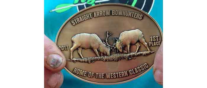 first place belt buckle from Redding 2017